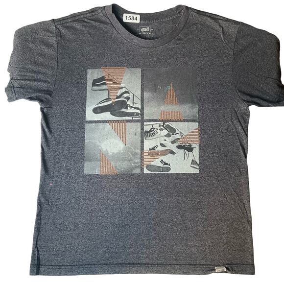 Vans Women’s Short Sleeve T-shirt size M, Gray - Picture 1 of 8